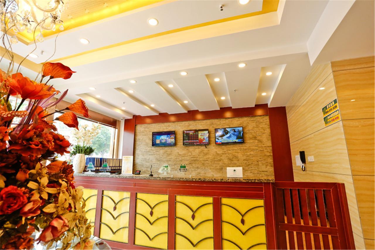 Greentree Inn Jiangxi Jindezhen People Square Jindin Business Hotel Jingdezhen Εξωτερικό φωτογραφία